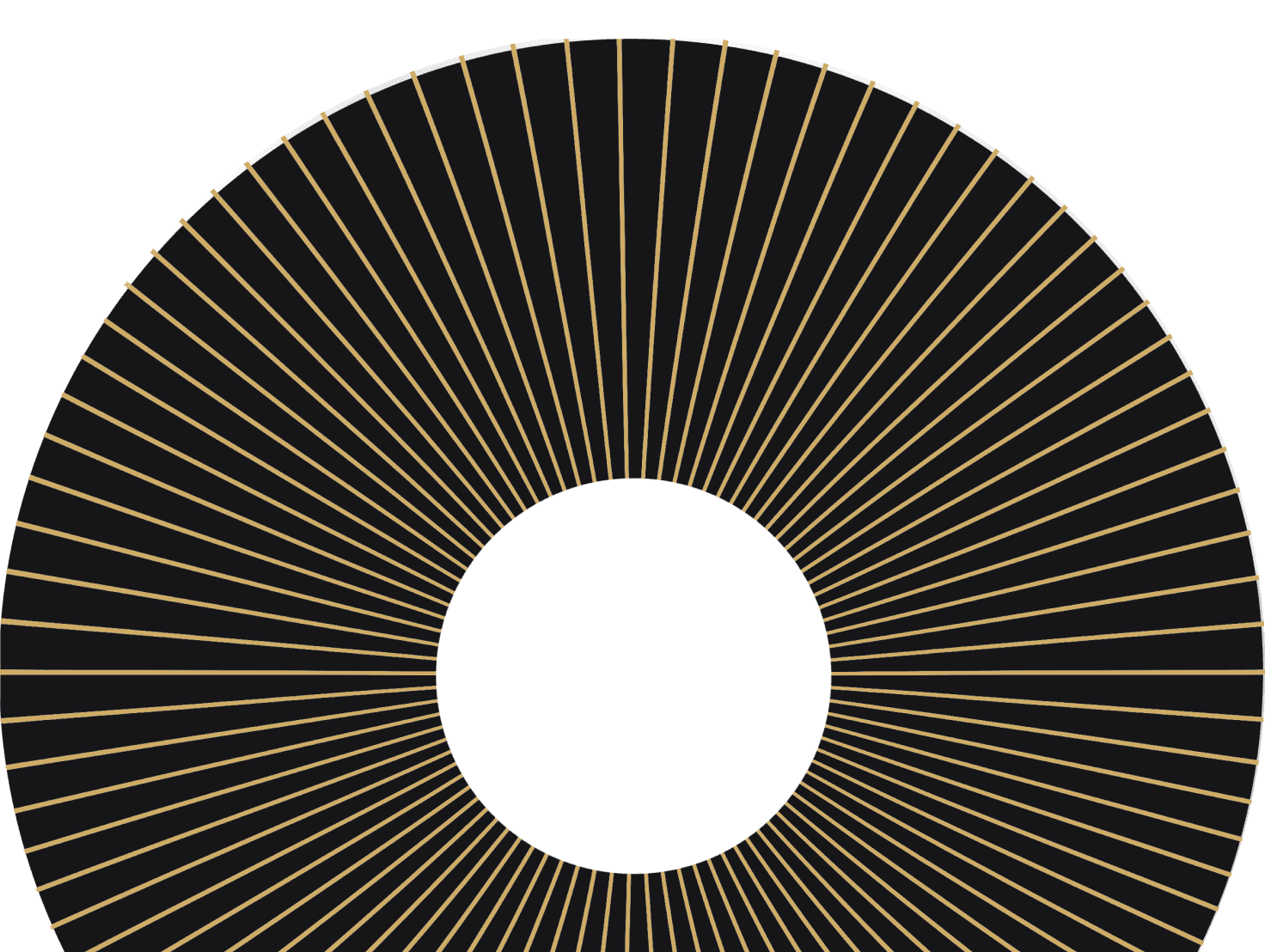 Decorative ring pattern